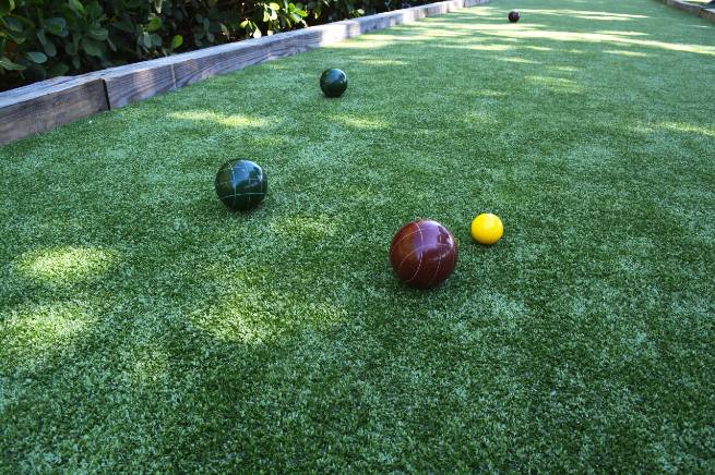 Vancouver synthetic bocce ball turf